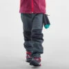 Pantalón Montaña Y Trekking Perlante Niños 2 A 6 Años Quechua MH550 Gris