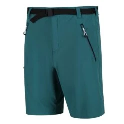 Regatta Pantalones Cortos Xert III Para Hombre Verde Pacífico -Senderismo Ropa Tienda pantalones cortos xert iii para hombre verde pacifico 2