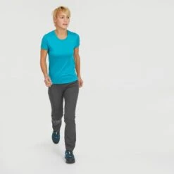 Pantalones De Montaña Y Trekking Mujer Quechua MH100 -Senderismo Ropa Tienda pantalones de montaa y trekking mujer quechua mh100 2