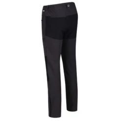 Regatta Pantalones Questra III Para Hombre Ceniza, Negro -Senderismo Ropa Tienda pantalones questra iii para hombre ceniza negro 2