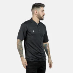Polo Deportivo De Manga Corta Para Hombre ACAY Izas -Senderismo Ropa Tienda polo deportivo de manga corta para hombre acay izas 3