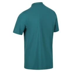 Regatta Polo Sinton Para Hombre Verde Pacífico -Senderismo Ropa Tienda polo sinton para hombre verde pacifico 2