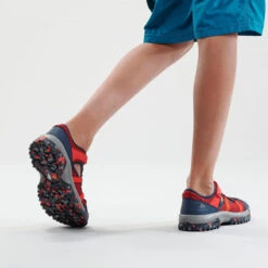 Sandalias Cerradas De Montaña Y Trekking Niños Quechua MH150 Rojo -Senderismo Ropa Tienda sandalias cerradas de montaa y trekking nios quechua mh150 rojo 4