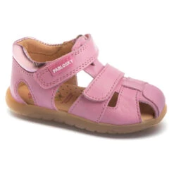 Sandalias De Marcha Deportiva De Piel De Bebé Niño PABLOSKY En Amarillo -Senderismo Ropa Tienda sandalias de marcha deportiva de piel de bebe nia pablosky en rosa