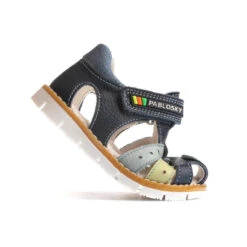 Sandalias De Marcha Deportiva De Piel De Bebé Niño PABLOSKY En Azul Marino -Senderismo Ropa Tienda sandalias de marcha deportiva de piel de bebe nio pablosky en azul marino 6