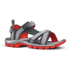 Sandalias De Montaña Y Trekking Hombre Quechua NH110 Gris -Senderismo Ropa Tienda sandalias de montaa y trekking hombre quechua nh110 gris 5