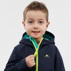 Quechua Softshell De Montaña Y Trekking NIños 2-6 Años Quecha MH550 Azul -Senderismo Ropa Tienda softshell de montaa y trekking nios 2 6 aos quecha mh550 azul 4