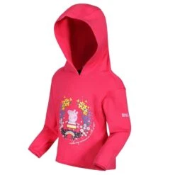 Regatta Sudadera De Peppa Pig Sobre La Cabeza Para Niños/Niñas Colorete Brillante -Senderismo Ropa Tienda sudadera de peppa pig sobre la cabeza para niosnias colorete brillante 3