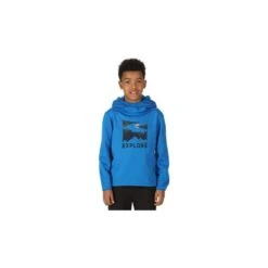 Regatta Sudadera Highton Impresa Para Niños/Niñas Azul Sky Diver -Senderismo Ropa Tienda sudadera highton impresa para niosnias azul sky diver 2