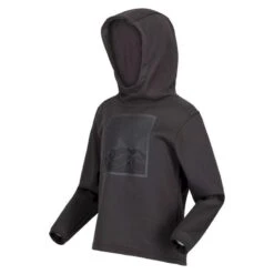 Regatta Sudadera Highton Montaña De Elasticidad Extol Para Niños/Niñas Gris Oscuro -Senderismo Ropa Tienda sudadera highton montaa de elasticidad extol para niosnias gris oscuro 2