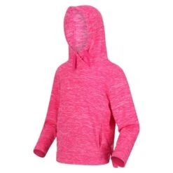 Regatta Sudadera Kalina Jaspeada De Polar Niñas Rosa Fusión -Senderismo Ropa Tienda sudadera kalina jaspeada de polar nias rosa fusion 3