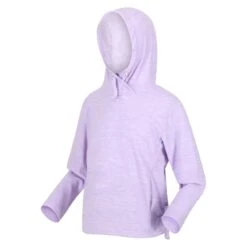 Regatta Sudadera Kalina Jaspeada Niñas Lila Pastel -Senderismo Ropa Tienda sudadera kalina jaspeada nias lila pastel 2