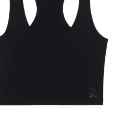 Sujetador Top Deportivo Sujeción Alta Mujer SCALPERS ADN W TOP Negro -Senderismo Ropa Tienda sujetador top deportivo sujecion alta mujer scalpers adn w top negro 2